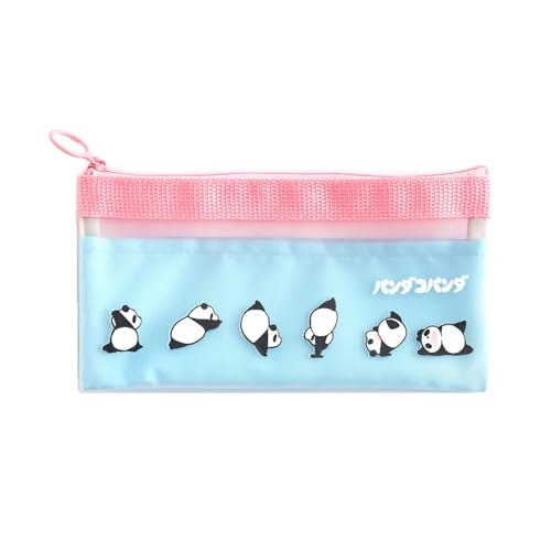 1672.ハンドメイド　16.5cmペンケース　yukiemon パンダ倶楽部 1672.ハンドメイド16.5cmペンケースyukiemon パンダ倶楽部